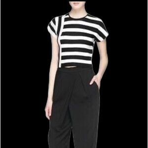 Theory Seblyn Cropped Knit Top EUC 
Size SP